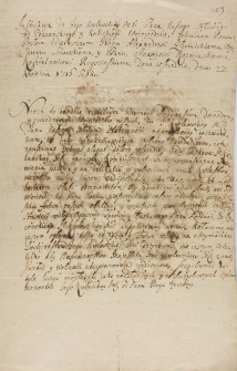 Instrukcya do Jego Królewskiey Mci Pana Naszego Miłościwego od poznańskiego y kaliskiego województw, panom posłom, wielmożnym IPann Aleksandrowi Złotnickiemu, woyskiemu [w]schowskiemu y Pann Maciejowi Koźmińskiemu, kasztelanicowi rogozińskiemu dana w Śrzedzie dnia 27 kwietnia 1716 roku