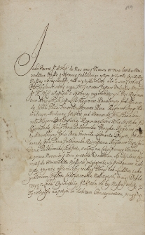 Aprowizacja wojsk saskich - 5 regiment&oacute;w konnych z 13.03.1710