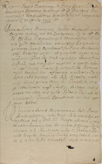 Respons Jaśnie Oświeconego Im Pana kasztellana krakowskiego, hetmana wielkiego [Adam Mikołaj Sieniawski] ad desideria prześwietnych woiewództw wielkopolskich dany w Warszawie d. 21 aprilis 1712