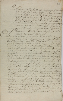 Ordynacja trybunału skarbu w Radomiu 1718