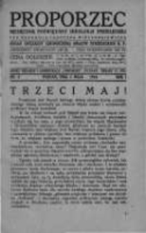 Proporzec: miesięcznik poświęcony ideologji strzeleckiej. 1926 R.1 nr2