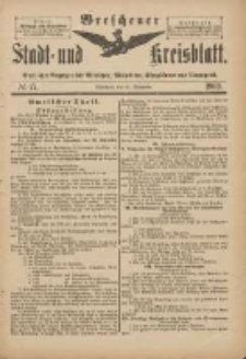 Wreschener Stadt und Kreisblatt: amtlicher Anzeiger für Wreschen, Miloslaw, Strzalkowo und Umgegend 1900.09.26 Nr77