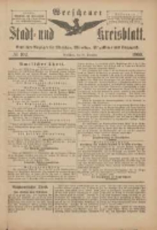 Wreschener Stadt und Kreisblatt: amtlicher Anzeiger für Wreschen, Miloslaw, Strzalkowo und Umgegend 1900.12.19 Nr102