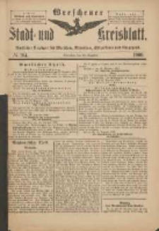 Wreschener Stadt und Kreisblatt: amtlicher Anzeiger für Wreschen, Miloslaw, Strzalkowo und Umgegend 1900.12.29 Nr104