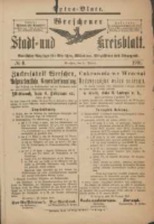 Wreschener Stadt und Kreisblatt: amtlicher Anzeiger f&uuml;r Wreschen, Miloslaw, Strzalkowo und Umgegend 1901.01.21 Nr6