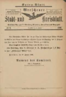 Wreschener Stadt und Kreisblatt: amtlicher Anzeiger f&uuml;r Wreschen, Miloslaw, Strzalkowo und Umgegend 1901.01.26 Nr9