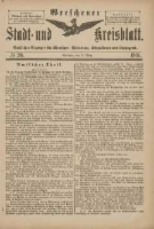 Wreschener Stadt und Kreisblatt: amtlicher Anzeiger für Wreschen, Miloslaw, Strzalkowo und Umgegend 1901.03.27 Nr26
