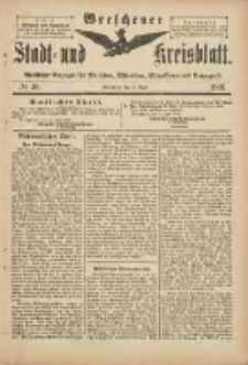 Wreschener Stadt und Kreisblatt: amtlicher Anzeiger für Wreschen, Miloslaw, Strzalkowo und Umgegend 1901.06.08 Nr48