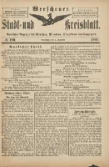 Wreschener Stadt und Kreisblatt: amtlicher Anzeiger f&uuml;r Wreschen, Miloslaw, Strzalkowo und Umgegend 1901.12.04 Nr100
