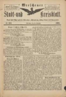 Wreschener Stadt und Kreisblatt: amtlicher Anzeiger f&uuml;r Wreschen, Miloslaw, Strzalkowo und Umgegend 1901.12.14 Nr103