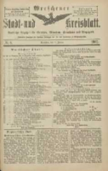 Wreschener Stadt und Kreisblatt: amtlicher Anzeiger f&uuml;r Wreschen, Miloslaw, Strzalkowo und Umgegend 1903.01.17 Nr8