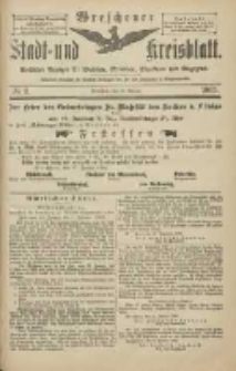 Wreschener Stadt und Kreisblatt: amtlicher Anzeiger für Wreschen, Miloslaw, Strzalkowo und Umgegend 1903.01.20 Nr9