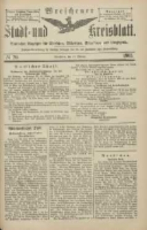 Wreschener Stadt und Kreisblatt: amtlicher Anzeiger f&uuml;r Wreschen, Miloslaw, Strzalkowo und Umgegend 1903.02.12 Nr20