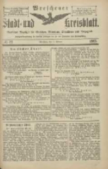 Wreschener Stadt und Kreisblatt: amtlicher Anzeiger für Wreschen, Miloslaw, Strzalkowo und Umgegend 1903.02.17 Nr22