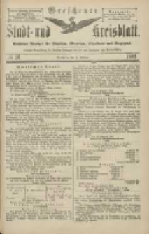 Wreschener Stadt und Kreisblatt: amtlicher Anzeiger f&uuml;r Wreschen, Miloslaw, Strzalkowo und Umgegend 1903.26 Nr26