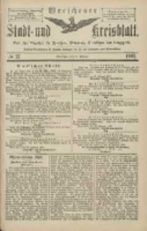 Wreschener Stadt und Kreisblatt: amtlicher Anzeiger für Wreschen, Miloslaw, Strzalkowo und Umgegend 1903.02.28 Nr27
