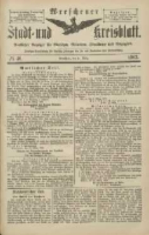 Wreschener Stadt und Kreisblatt: amtlicher Anzeiger für Wreschen, Miloslaw, Strzalkowo und Umgegend 1903.03.31 Nr40