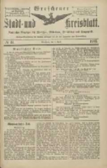 Wreschener Stadt und Kreisblatt: amtlicher Anzeiger für Wreschen, Miloslaw, Strzalkowo und Umgegend 1903.04.09 Nr44