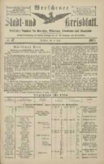 Wreschener Stadt und Kreisblatt: amtlicher Anzeiger für Wreschen, Miloslaw, Strzalkowo und Umgegend 1903.04.18 Nr47