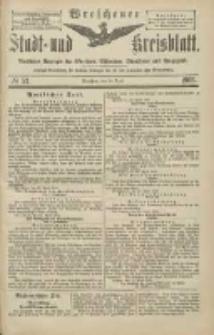 Wreschener Stadt und Kreisblatt: amtlicher Anzeiger für Wreschen, Miloslaw, Strzalkowo und Umgegend 1903.04.30 Nr52