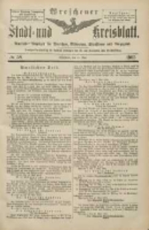 Wreschener Stadt und Kreisblatt: amtlicher Anzeiger f&uuml;r Wreschen, Miloslaw, Strzalkowo und Umgegend 1903.05.14 Nr58