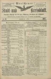Wreschener Stadt und Kreisblatt: amtlicher Anzeiger für Wreschen, Miloslaw, Strzalkowo und Umgegend 1903.05.16 Nr59