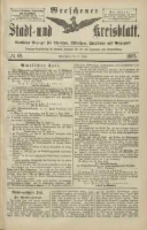 Wreschener Stadt und Kreisblatt: amtlicher Anzeiger f&uuml;r Wreschen, Miloslaw, Strzalkowo und Umgegend 1903.06.11 Nr69