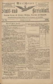 Wreschener Stadt und Kreisblatt: amtlicher Anzeiger f&uuml;r Wreschen, Miloslaw, Strzalkowo und Umgegend 1903.07.16 Nr84