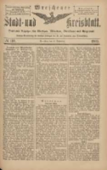 Wreschener Stadt und Kreisblatt: amtlicher Anzeiger f&uuml;r Wreschen, Miloslaw, Strzalkowo und Umgegend 1903.09.10 Nr110