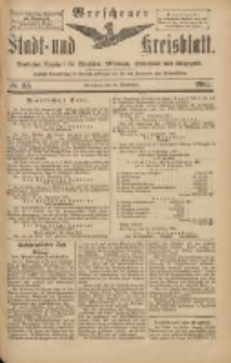 Wreschener Stadt und Kreisblatt: amtlicher Anzeiger f&uuml;r Wreschen, Miloslaw, Strzalkowo und Umgegend 1903.09.22 Nr115