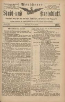 Wreschener Stadt und Kreisblatt: amtlicher Anzeiger für Wreschen, Miloslaw, Strzalkowo und Umgegend 1903.10.08 Nr122