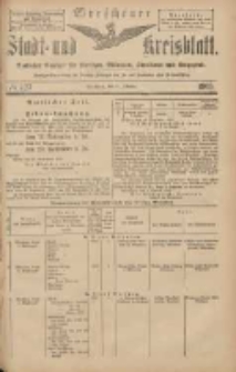 Wreschener Stadt und Kreisblatt: amtlicher Anzeiger für Wreschen, Miloslaw, Strzalkowo und Umgegend 1903.10.10 Nr123