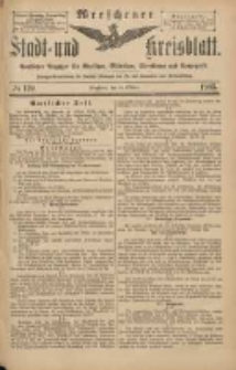Wreschener Stadt und Kreisblatt: amtlicher Anzeiger f&uuml;r Wreschen, Miloslaw, Strzalkowo und Umgegend 1903.10.24 Nr129