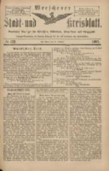 Wreschener Stadt und Kreisblatt: amtlicher Anzeiger für Wreschen, Miloslaw, Strzalkowo und Umgegend 1903.10.31 Nr132