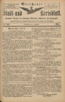 Wreschener Stadt und Kreisblatt: amtlicher Anzeiger f&uuml;r Wreschen, Miloslaw, Strzalkowo und Umgegend 1903.11.21 Nr140