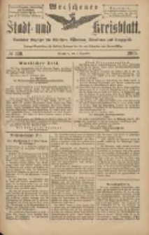 Wreschener Stadt und Kreisblatt: amtlicher Anzeiger für Wreschen, Miloslaw, Strzalkowo und Umgegend 1903.12.05 Nr146