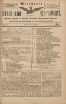 Wreschener Stadt und Kreisblatt: amtlicher Anzeiger für Wreschen, Miloslaw, Strzalkowo und Umgegend 1904.02.13 Nr18