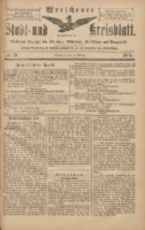 Wreschener Stadt und Kreisblatt: amtlicher Anzeiger für Wreschen, Miloslaw, Strzalkowo und Umgegend 1904.02.16 Nr19