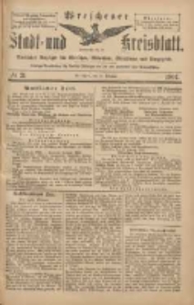 Wreschener Stadt und Kreisblatt: amtlicher Anzeiger für Wreschen, Miloslaw, Strzalkowo und Umgegend 1904.02.20 Nr21