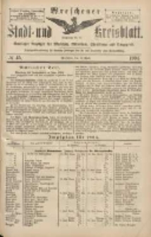 Wreschener Stadt und Kreisblatt: amtlicher Anzeiger für Wreschen, Miloslaw, Strzalkowo und Umgegend 1904.04.19 Nr45