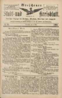 Wreschener Stadt und Kreisblatt: amtlicher Anzeiger für Wreschen, Miloslaw, Strzalkowo und Umgegend 1904.05.10 Nr54