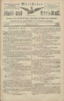 Wreschener Stadt und Kreisblatt: amtlicher Anzeiger für Wreschen, Miloslaw, Strzalkowo und Umgegend 1904.05.17 Nr57
