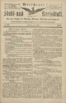 Wreschener Stadt und Kreisblatt: amtlicher Anzeiger für Wreschen, Miloslaw, Strzalkowo und Umgegend 1904.06.09 Nr66