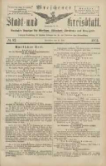 Wreschener Stadt und Kreisblatt: amtlicher Anzeiger für Wreschen, Miloslaw, Strzalkowo und Umgegend 1904.07.16 Nr82