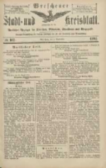 Wreschener Stadt und Kreisblatt: amtlicher Anzeiger für Wreschen, Miloslaw, Strzalkowo und Umgegend 1904.09.01 Nr102