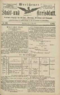 Wreschener Stadt und Kreisblatt: amtlicher Anzeiger für Wreschen, Miloslaw, Strzalkowo und Umgegend 1904.09.20 Nr110
