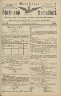 Wreschener Stadt und Kreisblatt: amtlicher Anzeiger für Wreschen, Miloslaw, Strzalkowo und Umgegend 1904.09.22 Nr111