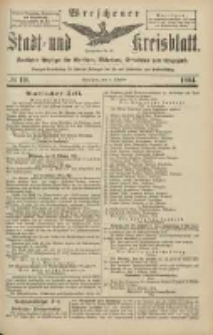 Wreschener Stadt und Kreisblatt: amtlicher Anzeiger für Wreschen, Miloslaw, Strzalkowo und Umgegend 1904.10.08 Nr118