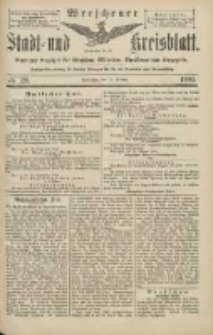 Wreschener Stadt und Kreisblatt: amtlicher Anzeiger für Wreschen, Miloslaw, Strzalkowo und Umgegend 1904.10.13 Nr120