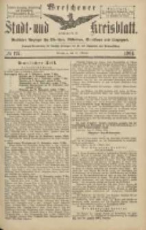 Wreschener Stadt und Kreisblatt: amtlicher Anzeiger für Wreschen, Miloslaw, Strzalkowo und Umgegend 1904.10.29 Nr127